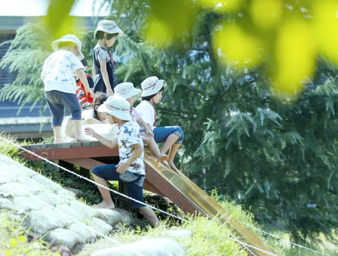 認定こども園併設という「小さな社会」